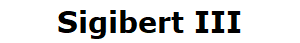 Sigibert III